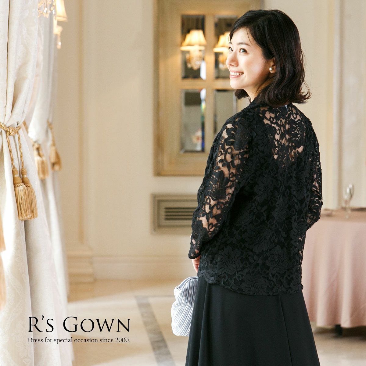 アンサンブル仕立てセットドレス（ジャケット＋ドレス）マザーズドレス  